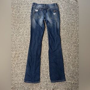 Wrangler Dark Blue Women's Flare Jeans